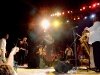 On stage